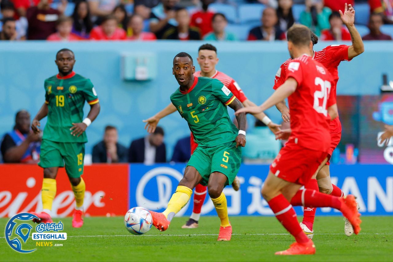سوئیس 1-0 کامرون