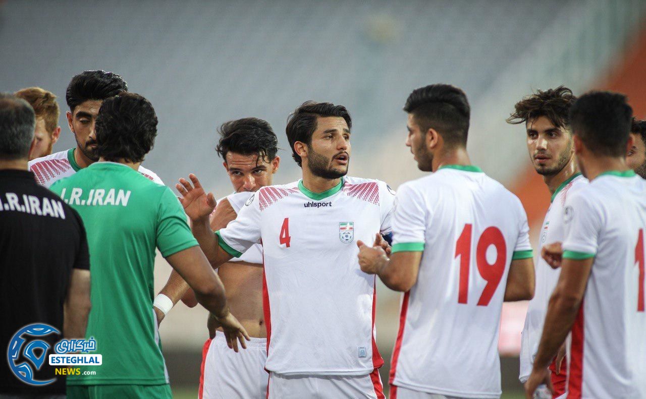 دیدار تدارکاتی تیم ملی و تیم ملی امید ایران