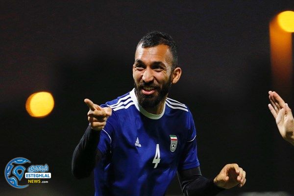 تمرین تیم ملی فوتبال در امارات پیش از دیدار با عمان