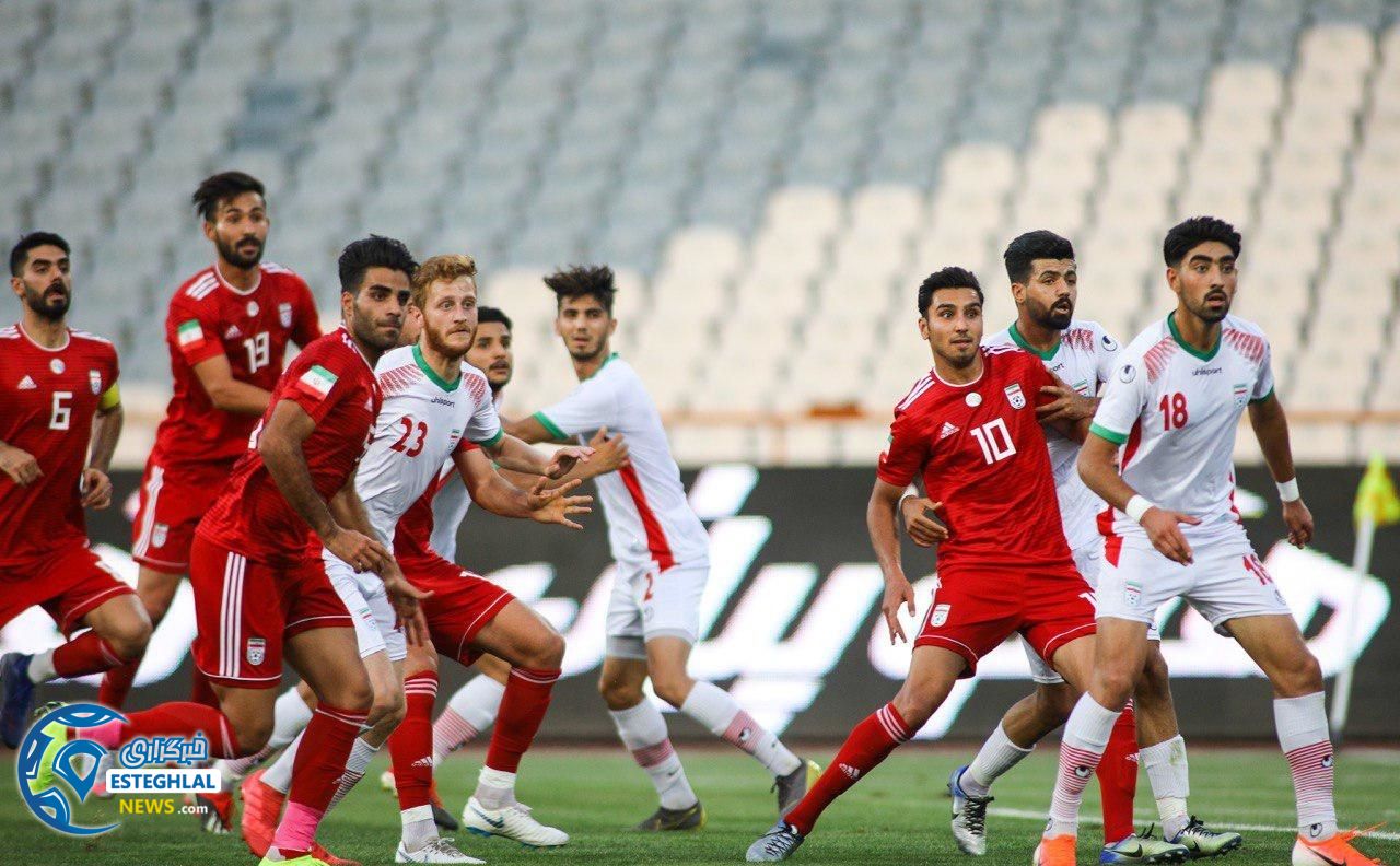 دیدار تدارکاتی تیم ملی و تیم ملی امید ایران