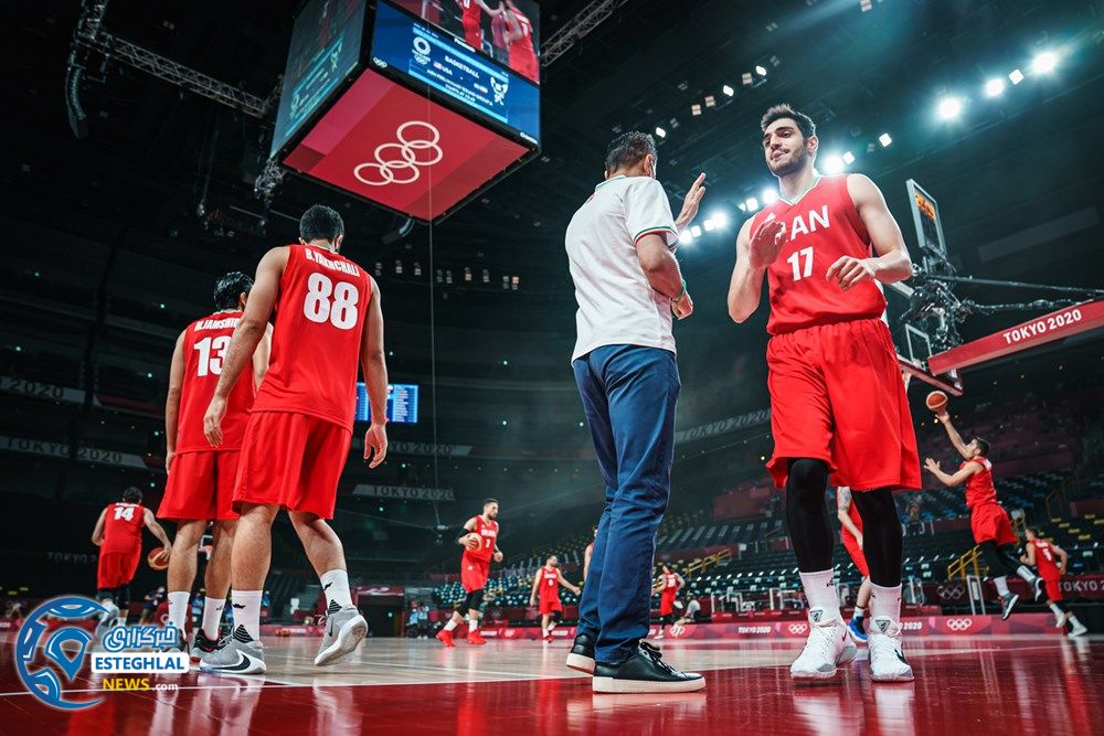 بسکتبال ایران و امریکا