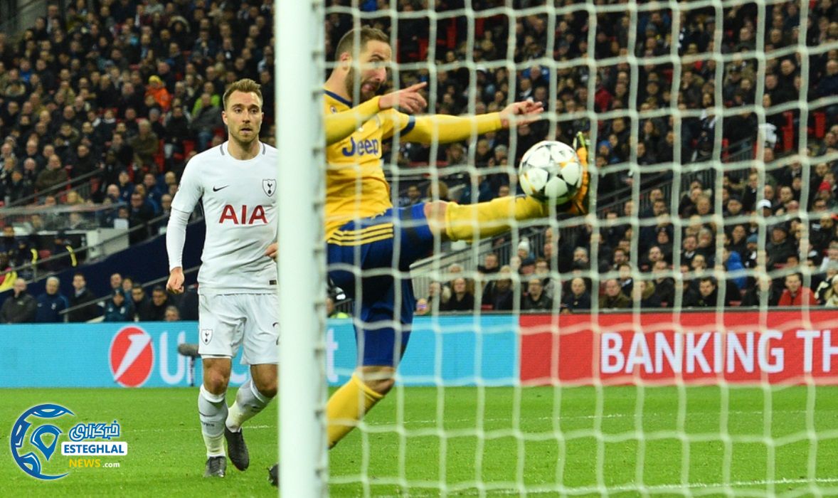 بازی تاتنهام و یونتوس