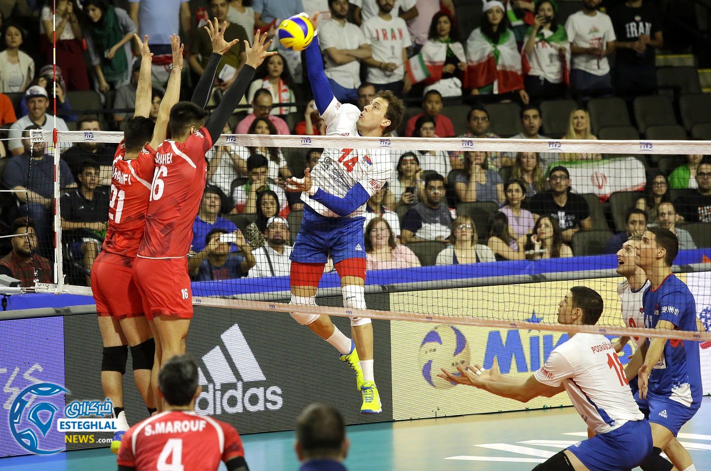 والیبال لیگ ملت های جهان 2018