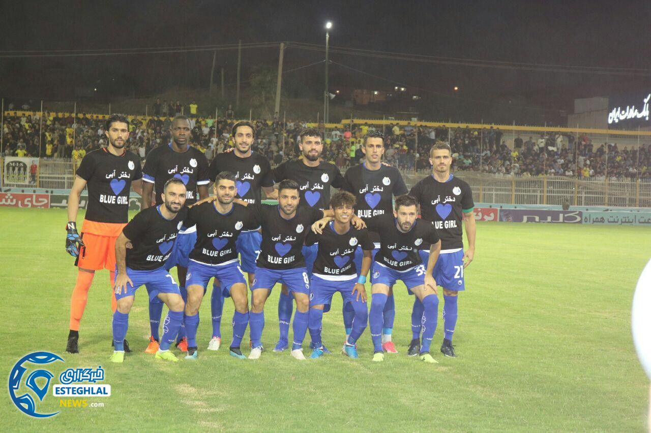 دیدار استقلال و نفت مسجدسلیمان