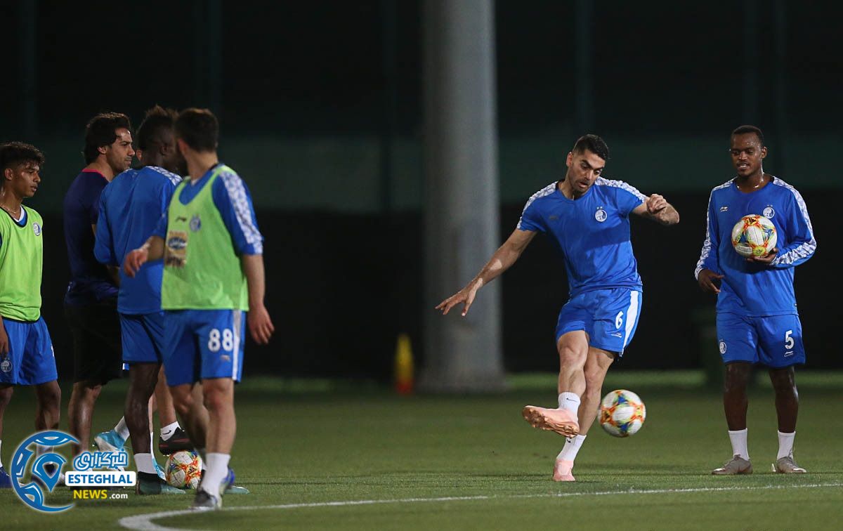 تمرین استقلال 1 اردیبهشت 98