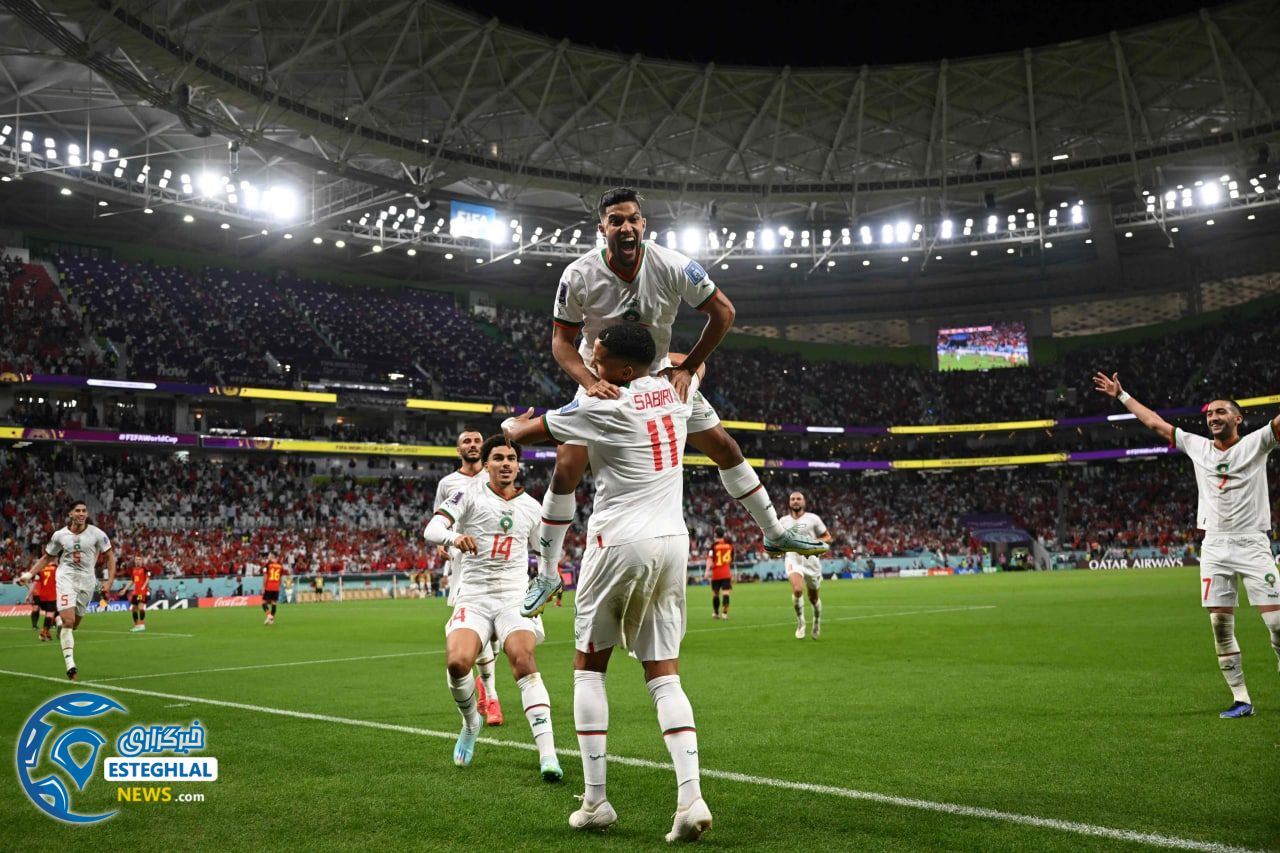 بلژیک 0-2 مراکش