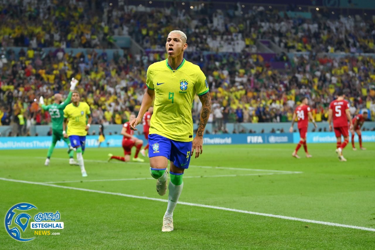 برزیل 2-0 صربستان