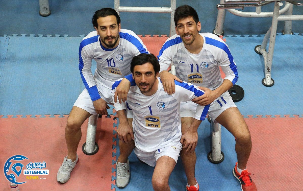 تمرین استقلال 8 بهمن  ماه 97