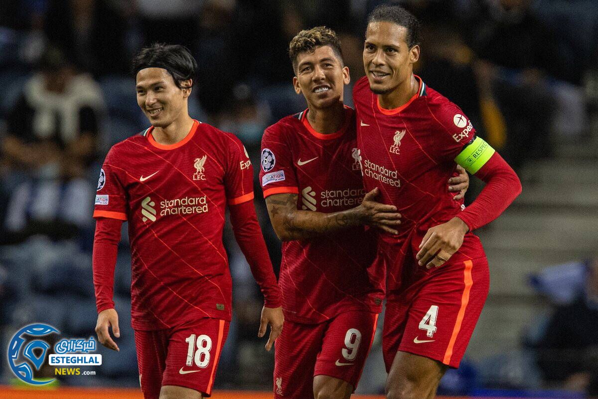 پورتو 1-5 لیورپول 