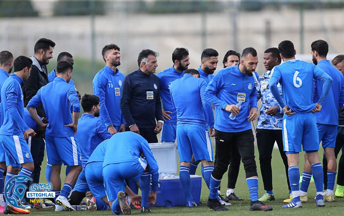 تمرین استقلال 8 فروردین 98