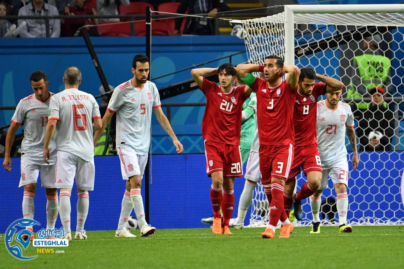 دیدارایران و اسپانیا