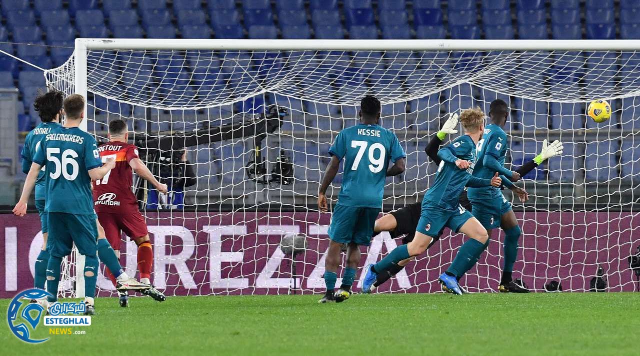 آاس رم 1-2 آث میلان