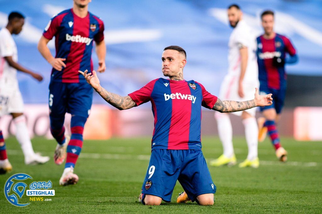 رئال مادرید 1-2 لوانته