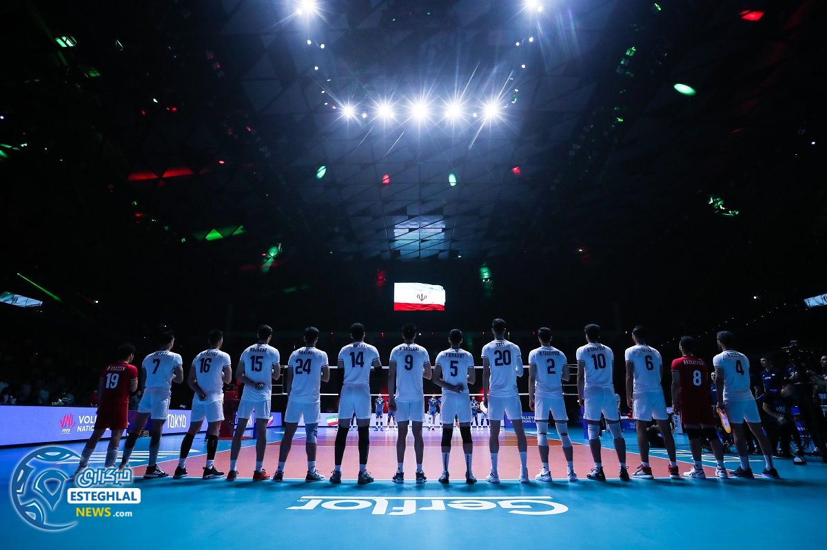دیدار تیم ملی والیبال آرژانتین و ایران