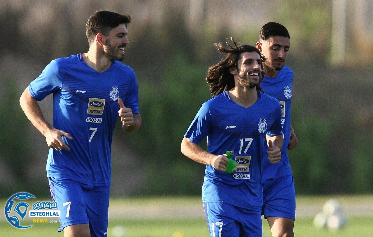 تمرین استقلال سه شنبه 30 مرداد 97