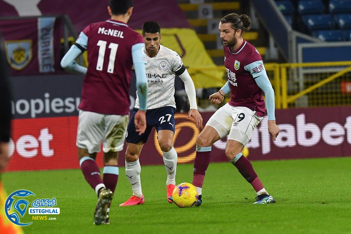 برنلی 0-2 منچسترسیتی