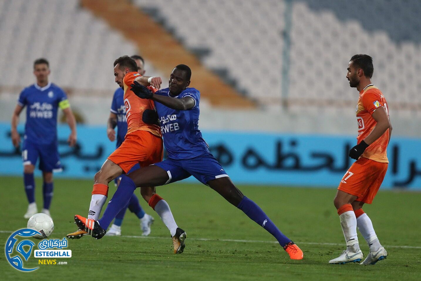 استقلال 0-1 سایپا