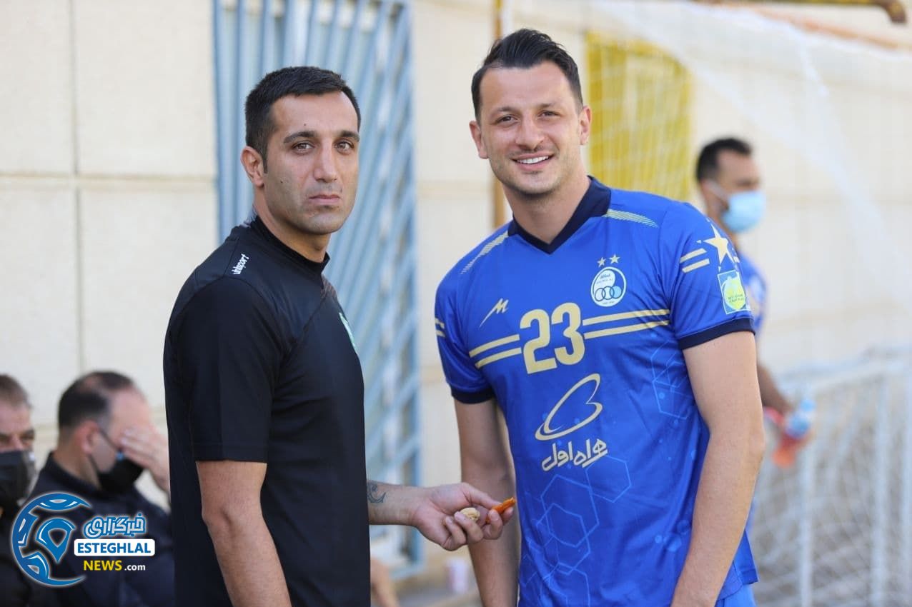 حاشیه دیدار تدارکاتی استقلال و خیبر خرم آباد