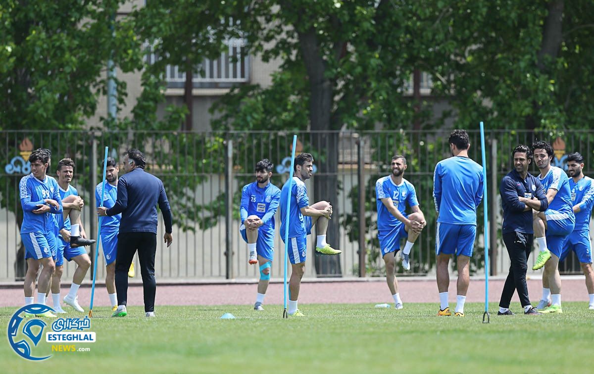 تمرین استقلال 9 اردیبهشت 98