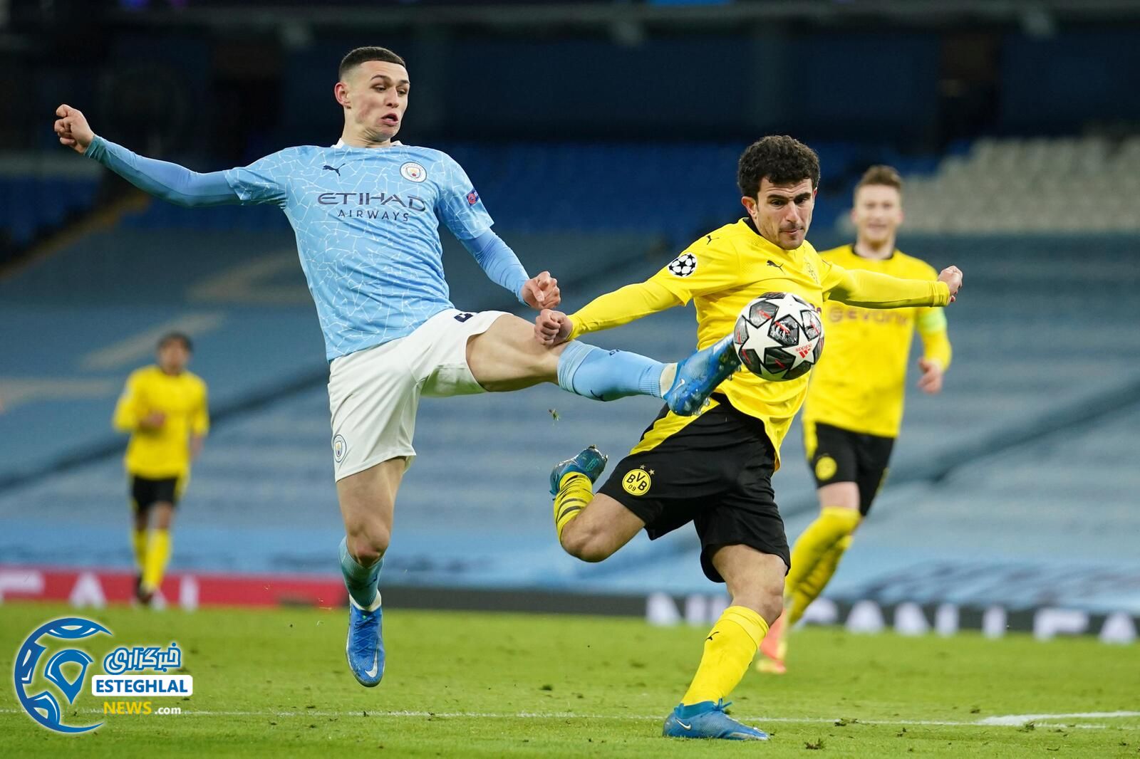 منچسترسیتی 2-1 دورتموند