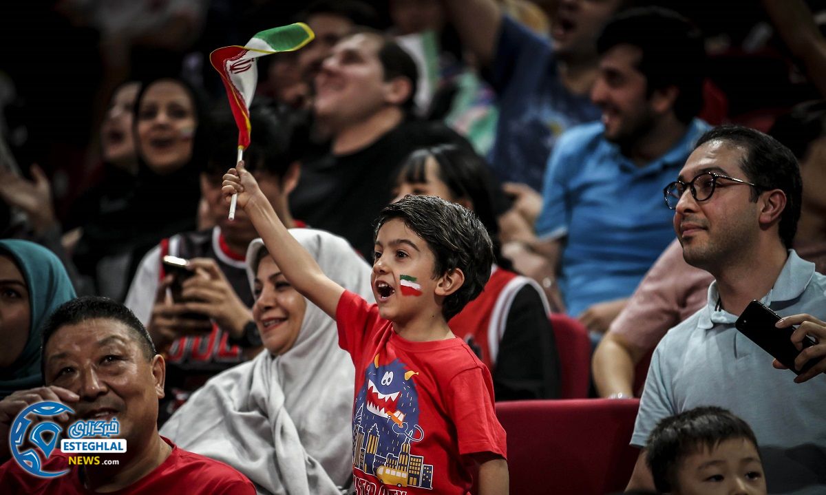 دیدار تیم ملی بسکتبال ایران و آنگولا