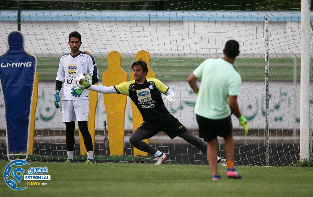 تمرین استقلال چهارشنبه 3 مرداد 97