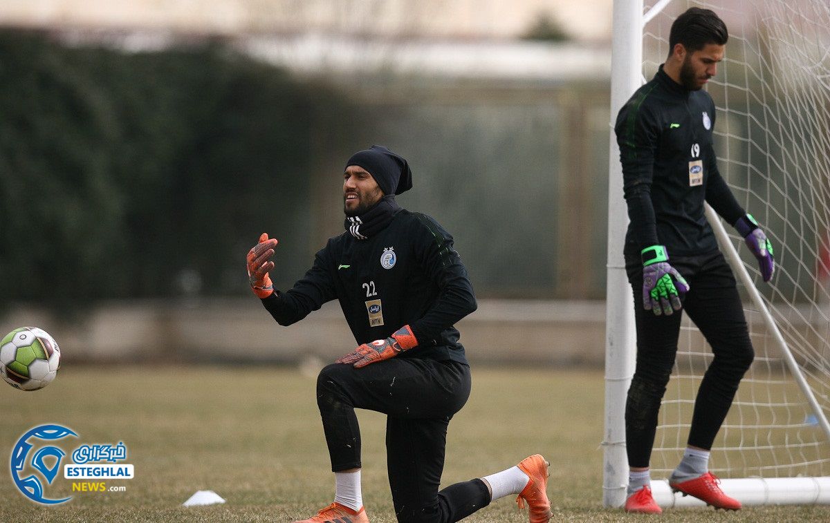 تمرین استقلال 5 بهمن  ماه 97