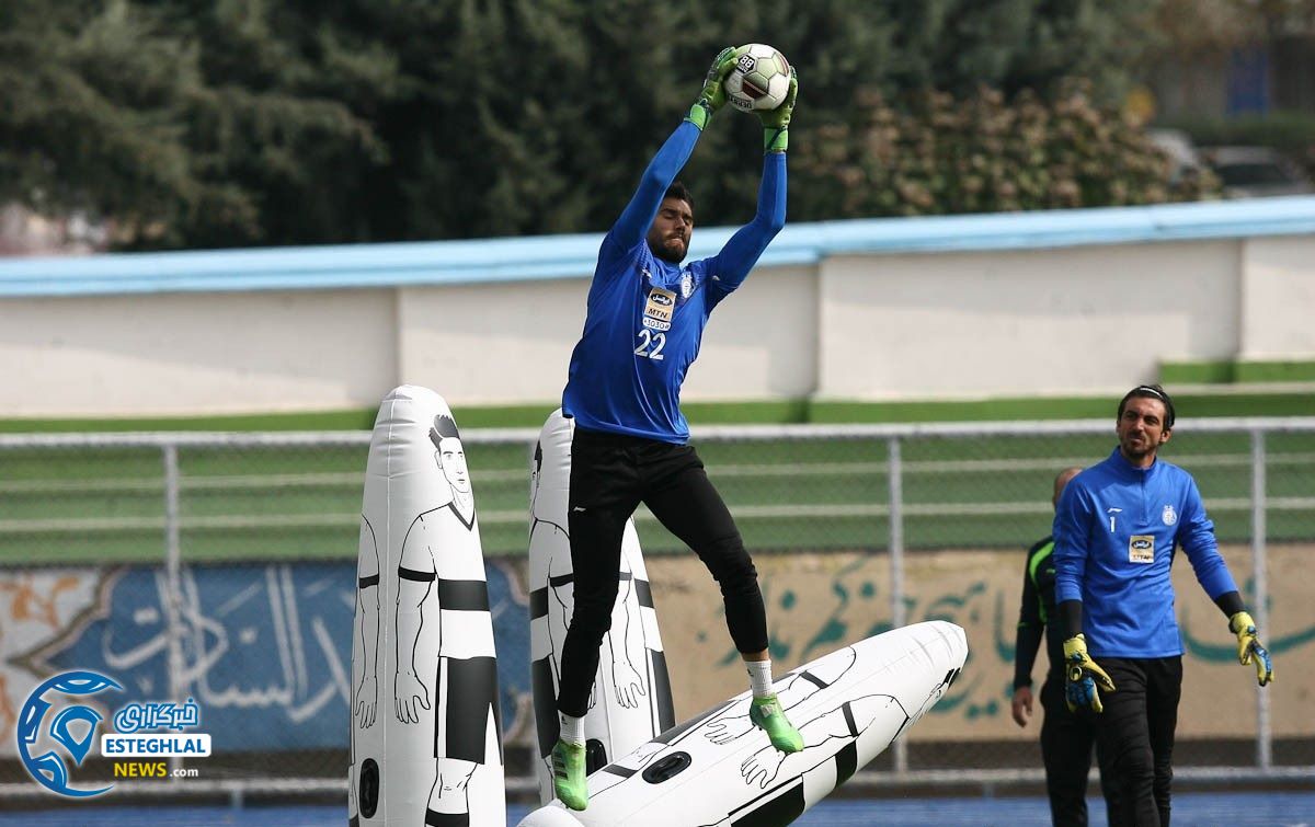 تمرین استقلال 8 آبان 97