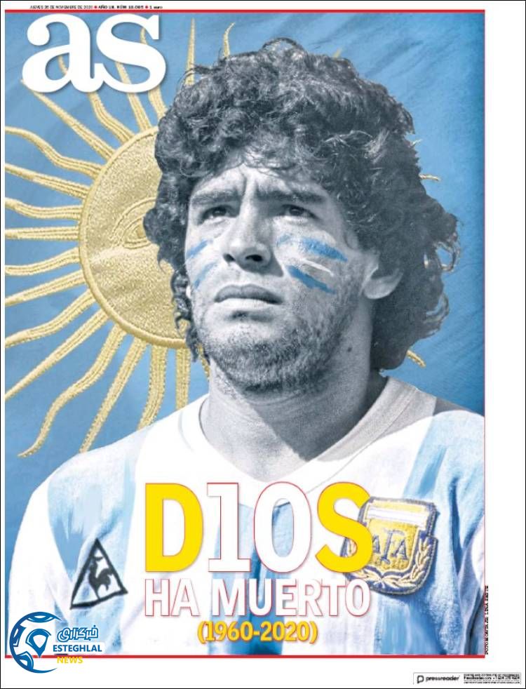 روزنامه ورزشی آاس پنجشنبه 6 آذر 1399