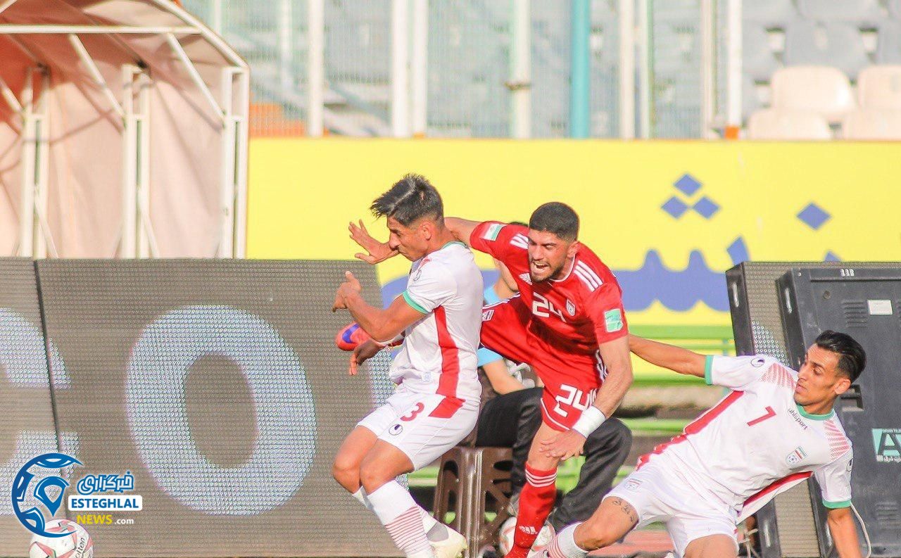 دیدار تدارکاتی تیم ملی و تیم ملی امید ایران