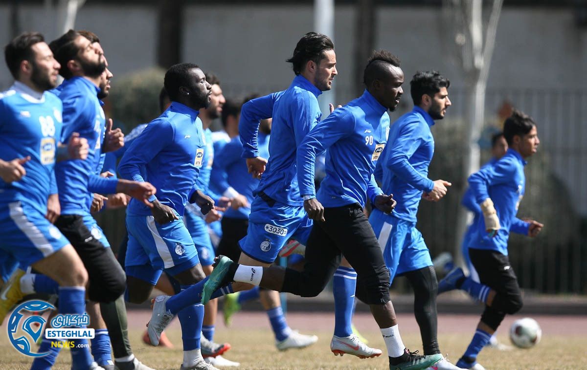 تمرین استقلال 7 اسفند ماه 97