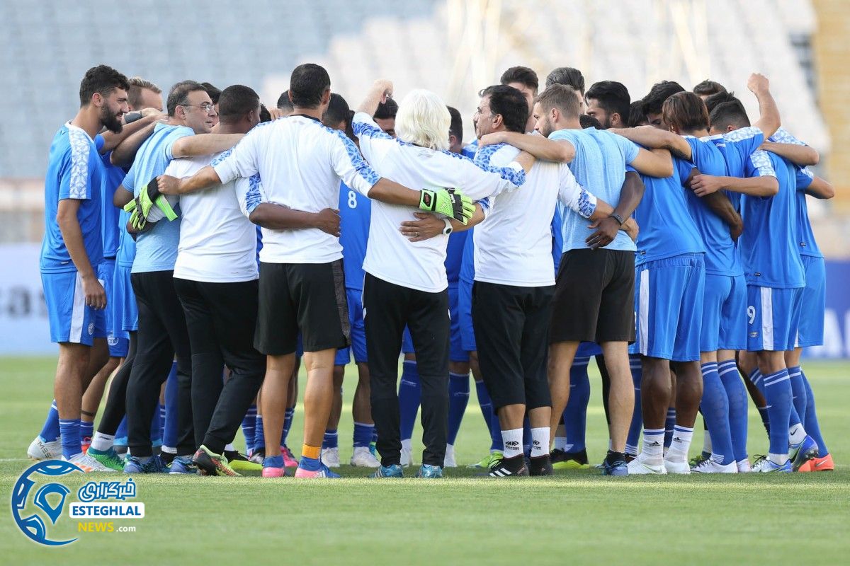 تمرین استقلال یکشنبه 4 شهریور 97