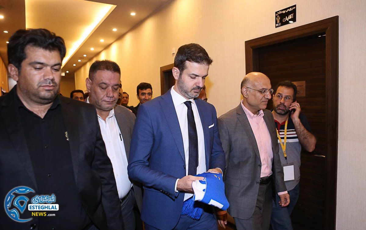 مراسم معارفه و نشست خبری استراماجونی