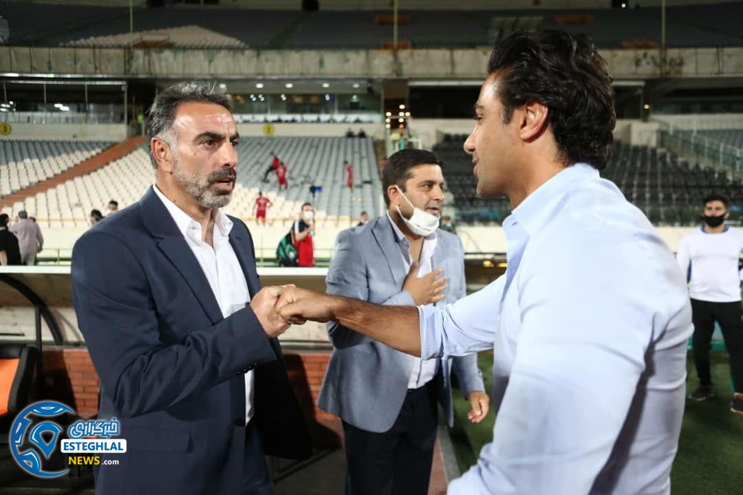 حواشی دیدار استقلال و نساجی