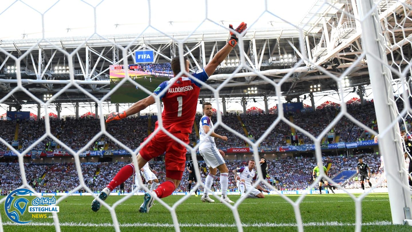 دیدار آرژانتین و ایسلند