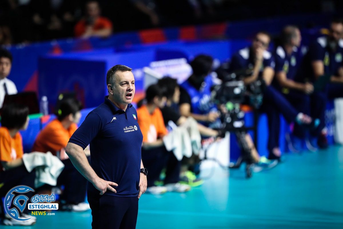 دیدار تیم ملی والیبال برزیل و ایران