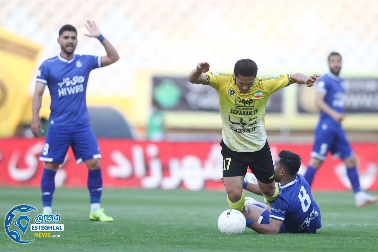 سپاهان 2-0 استقلال