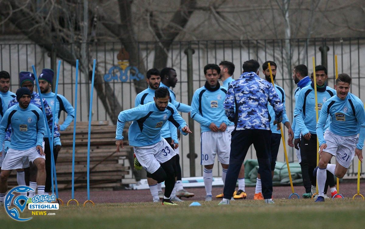 تمرین استقلال 8 اسفند ماه 97 