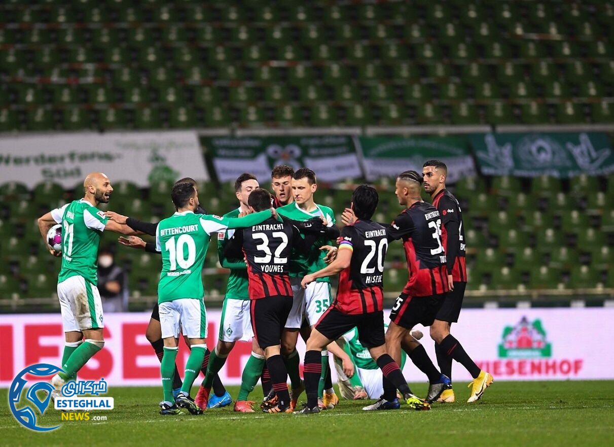 وردربرمن 2-1 فرانکفورت