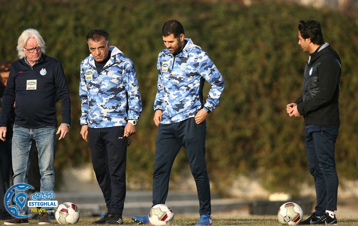 تمرین استقلال 19 دی ماه 97