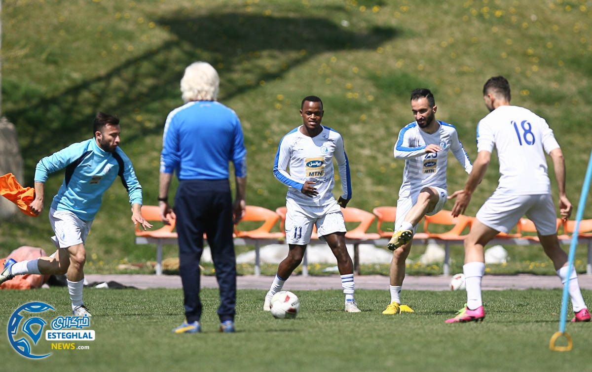 تمرین استقلال 22 فروردین 98