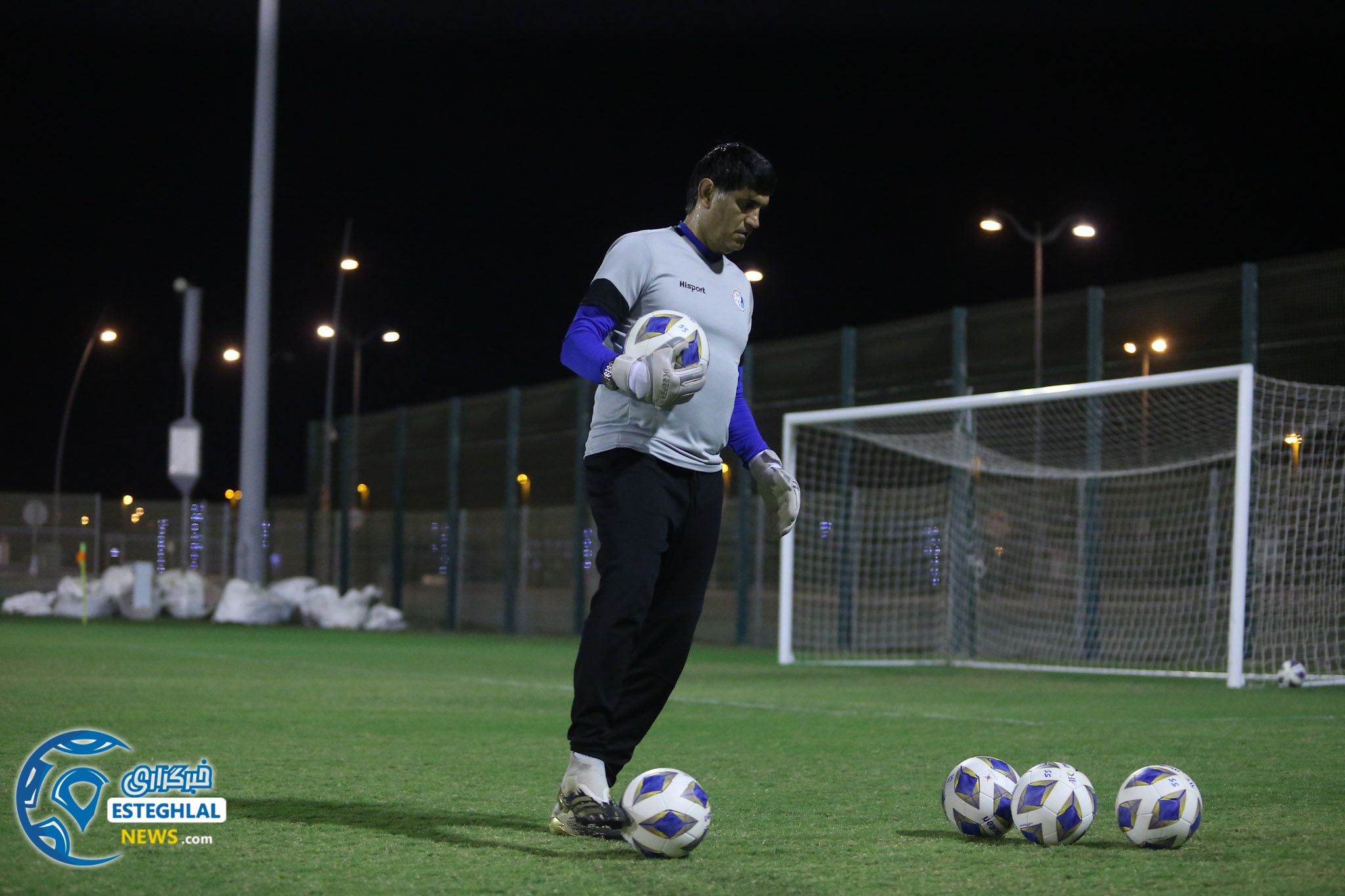 تمرین استقلال در جده