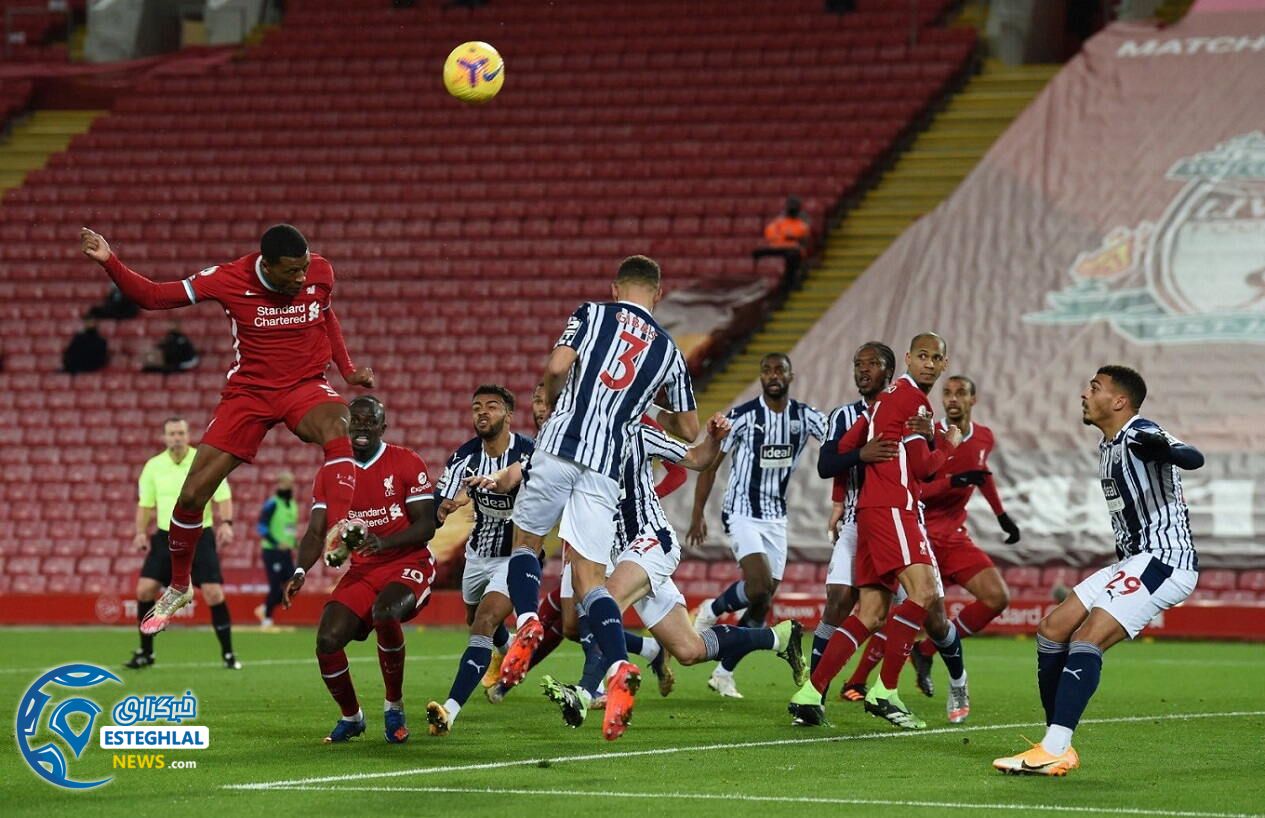 لیورپول 1-1 وست برومویچ