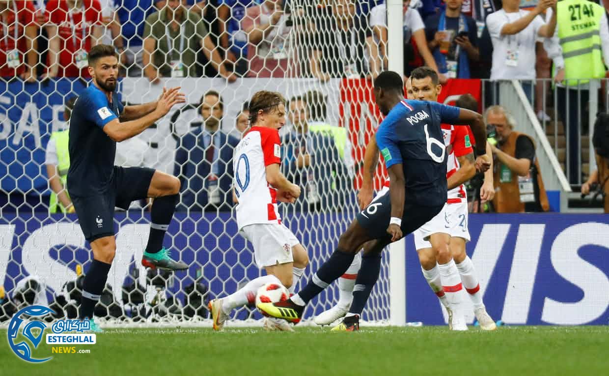 دیدار فرانسه و کرواسی