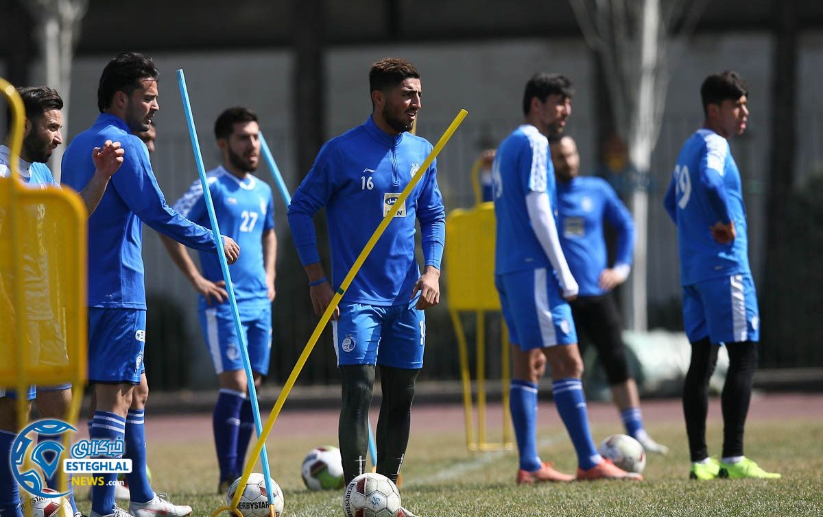 تمرین استقلال 7 اسفند ماه 97