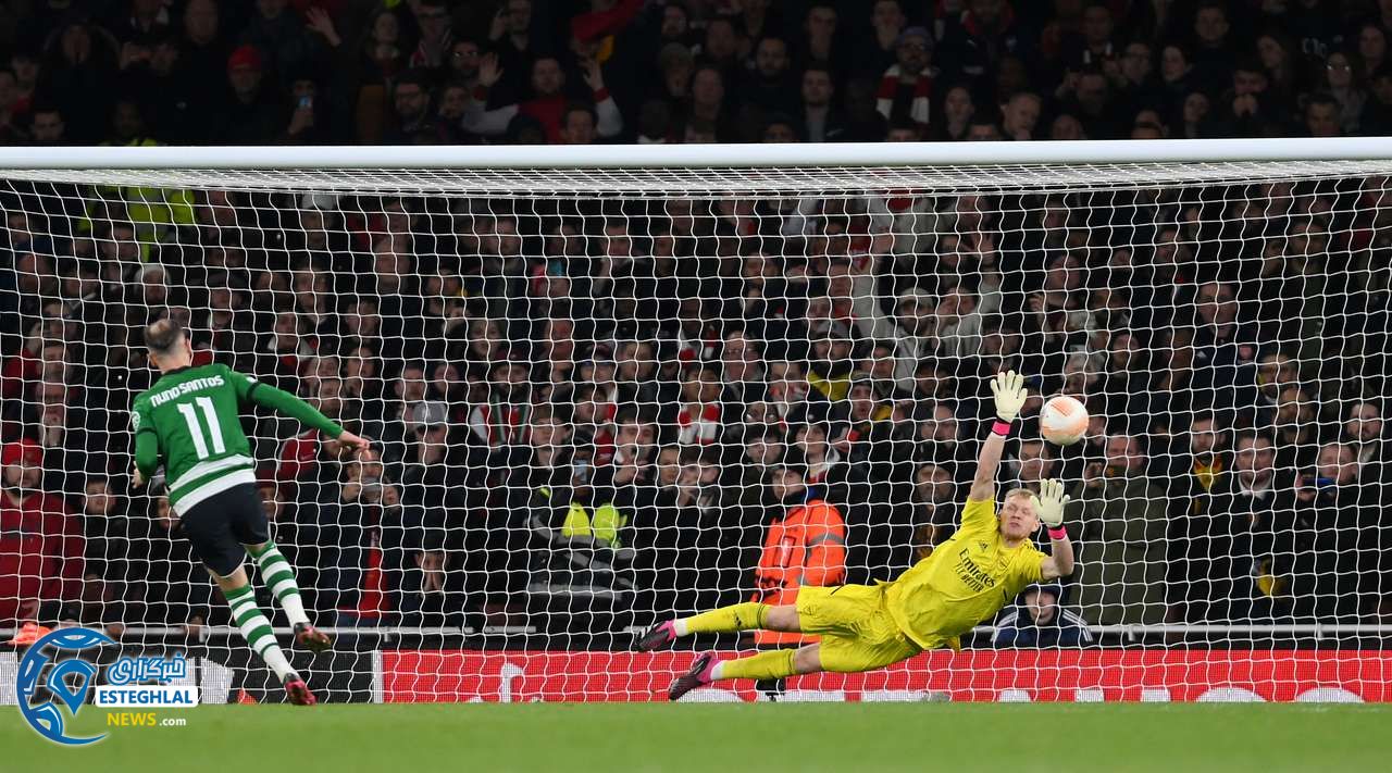 آرسنال 1(3)-(5)1 اسپورتینگ لیسبون