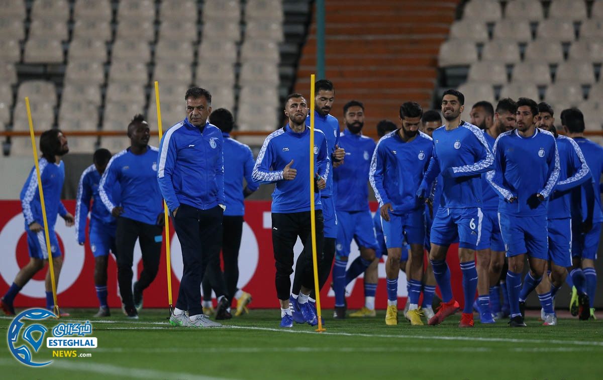 تمرین استقلال 20 اسفند ماه 97 