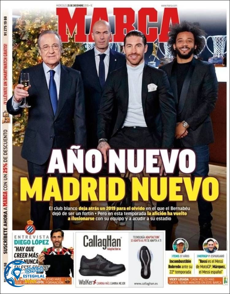 روزنامه ورزشی مارکا چهارشنبه 4 دی 1398