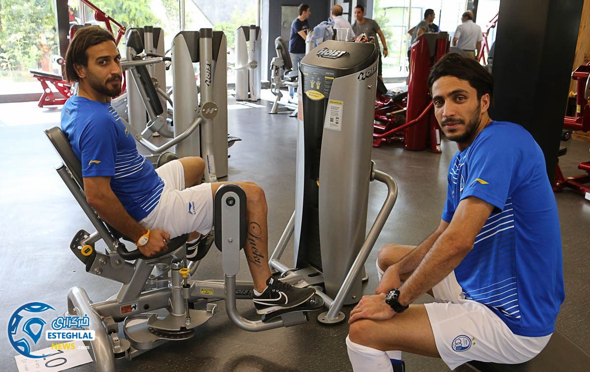 تمرین وزنه استقلال