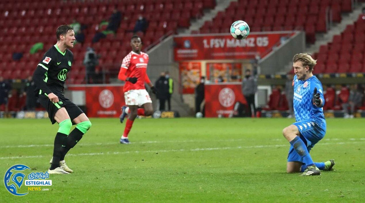 ماینتس 0-2 ولفسبورگ